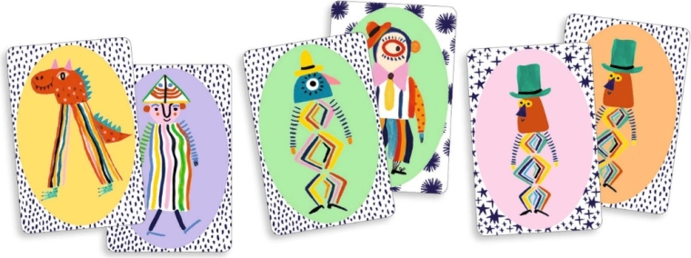 Auffällige und verspielte Illustrationen von Djeco