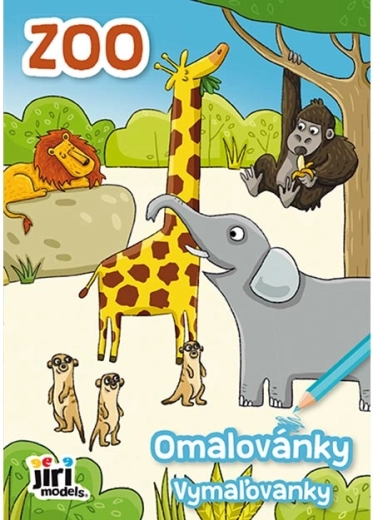 Ausmalbilder A5 Zoo