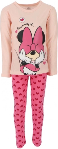 Disney Minnie Pyjama mit langen Ärmeln