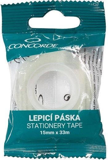 Transparenter Klebefilm Concorde 15 mm × 33 m