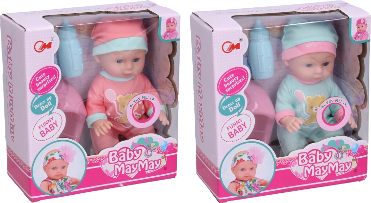 Baby mit Töpfchen und Soundeffekten 22 cm – 1 Stück