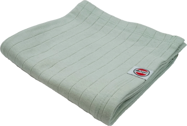 Lodger Swaddler Solid Peppermint 70 × 70 cm - 1 Stück