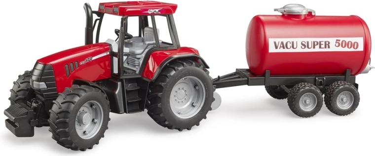 Bruder Traktor Case IH CVX 170 mit Tankanhänger 1:16