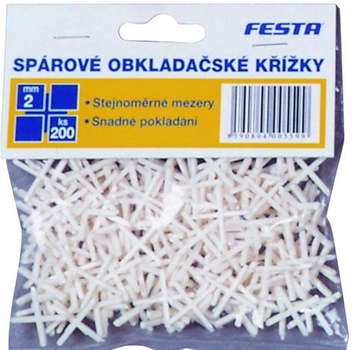 Kreuze und Keile für Fliesenleger 4 mm FESTA (100 Stk)