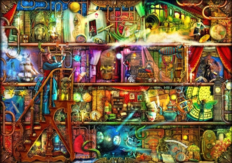 Bluebird Puzzle Fantastische Reise 2000 Teile