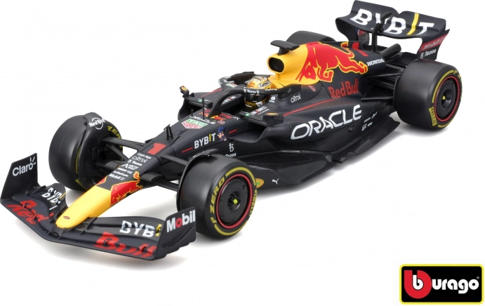 Metallmodell F1 ORACLE RED BULL RACING RB18 1:24 mit Fahrer Max Verstappen