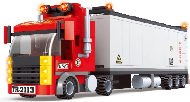 Kompatible BLOXO-Bausteine Lastwagen 271 Stk.