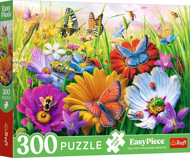 Puzzle 300 Teile EasyPiece – Insekten auf der Wiese Trefl