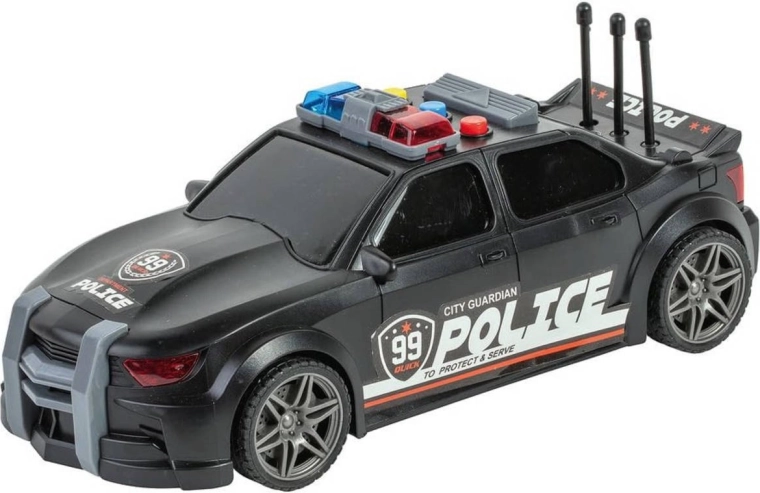 Sportliches Polizei-Design mit Details