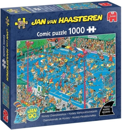 Jumbo Jan van Haasteren Puzzle Eishockey-Meisterschaft 1000 Teile