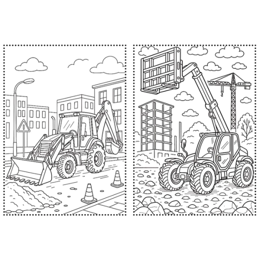 Baumaschinen, die Kinder lieben