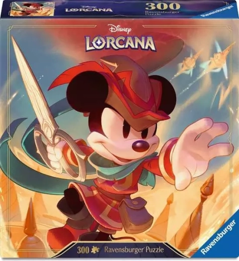 Ravensburger Puzzle Disney Lorcana: Micky Maus – der mutige Schneider, 300 Teile