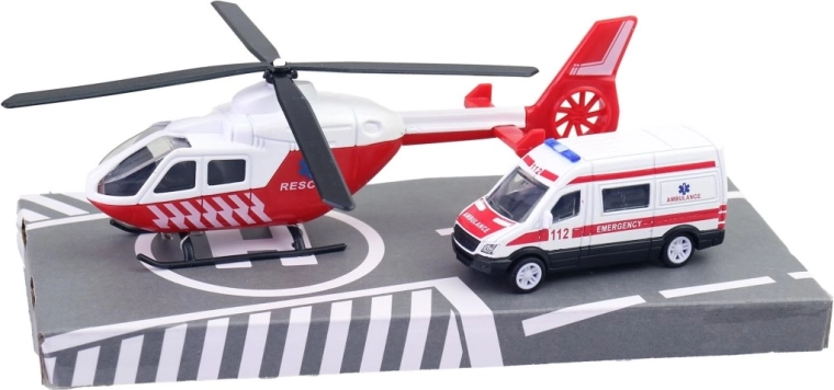 Einsatzbereiter Krankenwagen