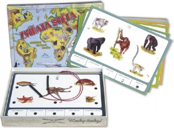 Didaktisches Spiel Tiere der Welt