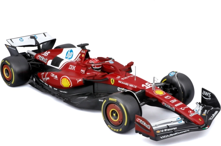 Realistische Details des Ferrari SF-25 (2025)