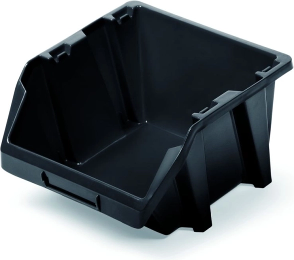 Kunststoff-Aufbewahrungsbox Bineer Short 92 × 77 × 60 mm, schwarz