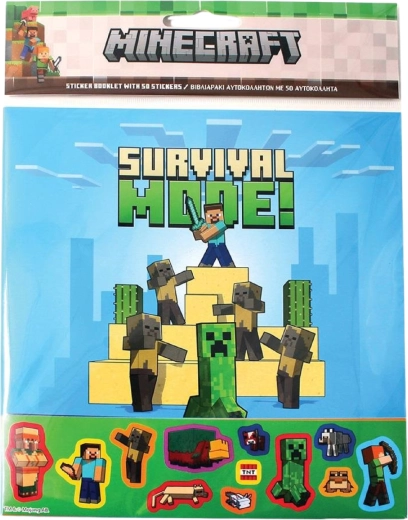 Stickeralbum Minecraft – 50 Sticker