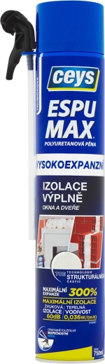 Montageschaum aus Polyurethan 750 ml hoch expandierend CEYS