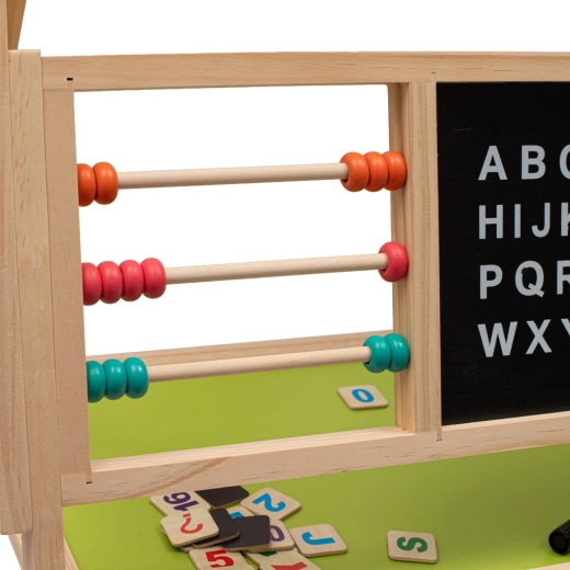 Magnetische Buchstaben und Zahlen