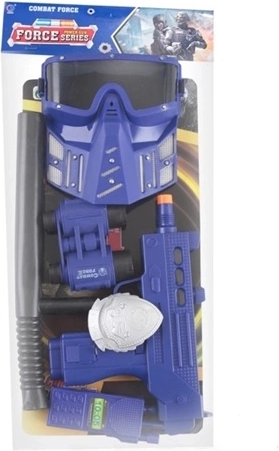 Kinder-Polizeiset mit taktischer Maske
