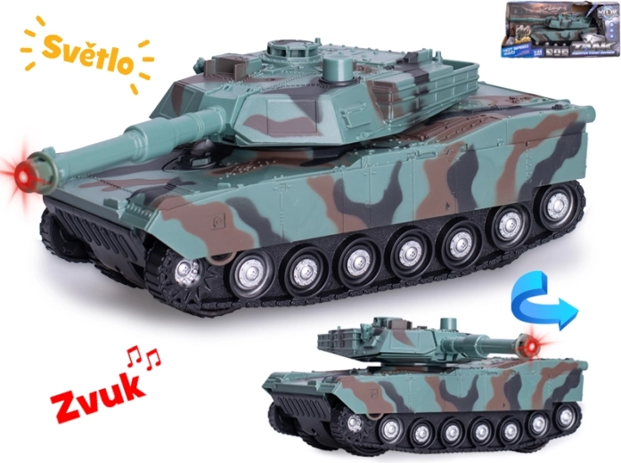 Panzer 24 cm im Maßstab 1:32 mit Licht- und Soundeffekten