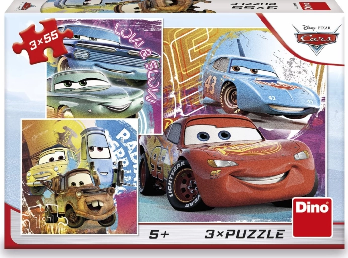 Puzzle Cars Freunde 3x55 Teile
