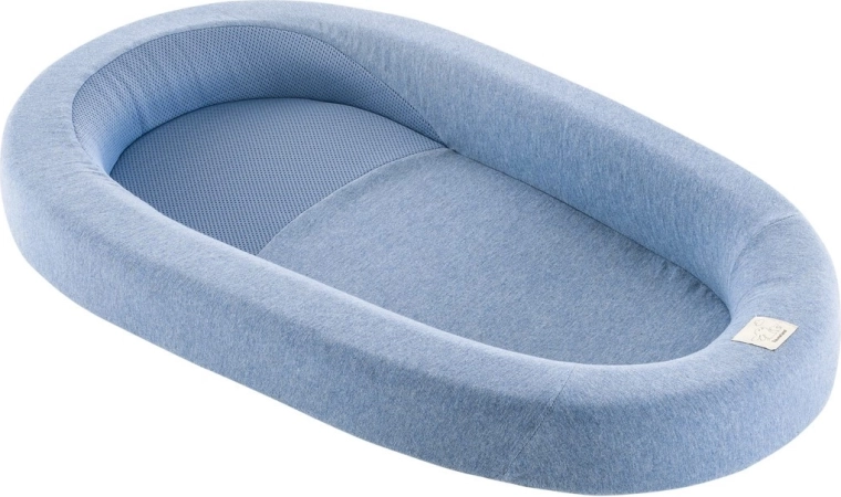 Träumeland Babynest Home Air blau meliert