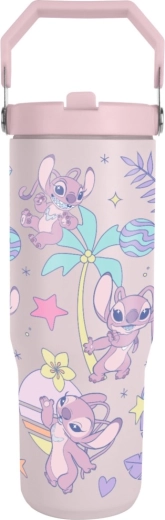 Reisebecher mit Henkel Lilo & Stitch – Angel 850 ml
