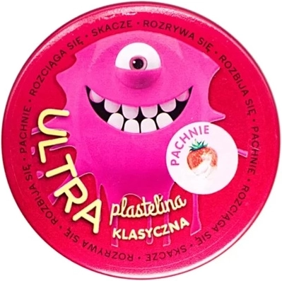 EPEE Ultra-Knetmasse mit Erdbeerduft, rosa