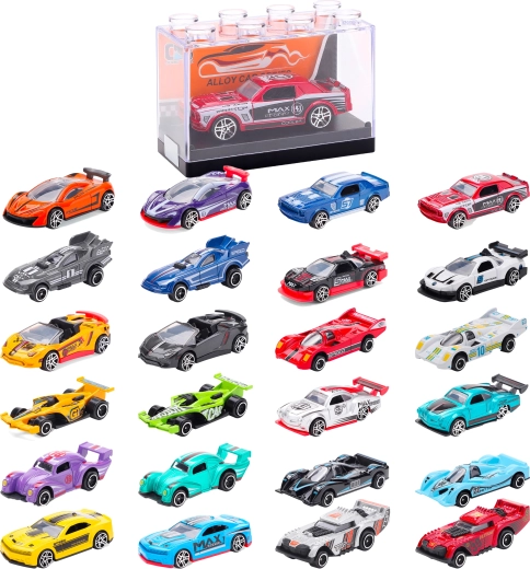 Metall-Modellrennwagen 1:64 – verschiedene Ausführungen