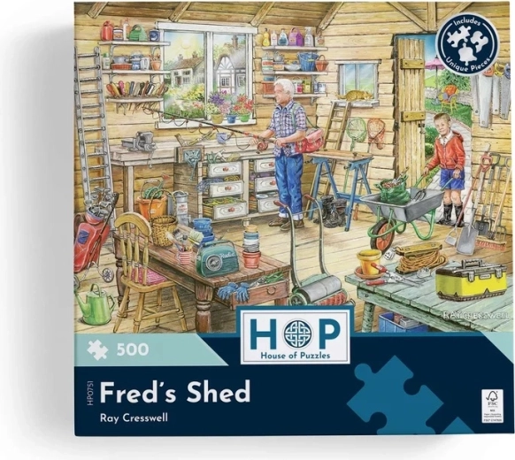 Hochwertiges House of Puzzles-Puzzle