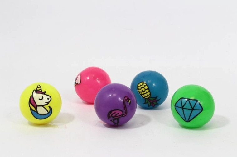 Leuchtender Spaßball 5,5 cm (Packung 12 Stk.)