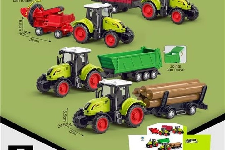Kindertraktor mit Landwirtschaftsmaschine Maxell