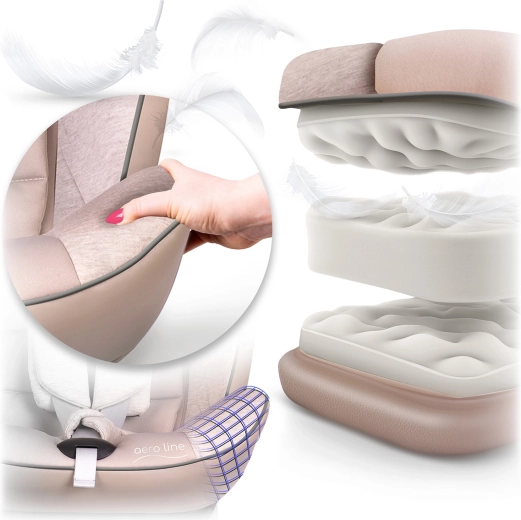 Komfortable Polsterung und Ergonomie