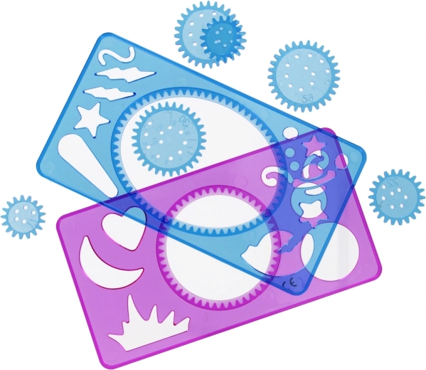 Transparente Schablonen für präzises Gestalten