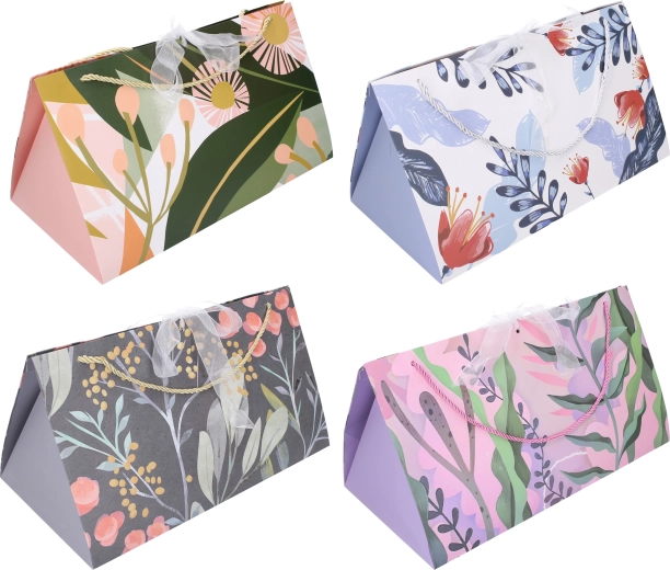Geschenktasche – Schachtel S, 12,5 × 22 × 11,5 cm, ganzjährig