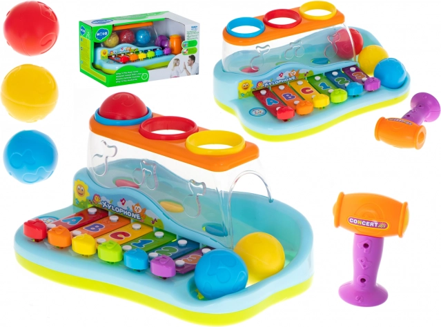 Interaktives Piano mit Hämmer-Set