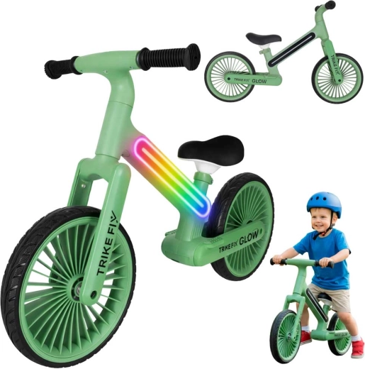 Laufrad Trike Fix Glow LED – Grün