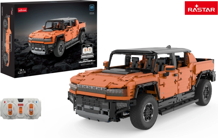 RC-Auto-Bausatz Hummer EV 1:10 orange RASTAR