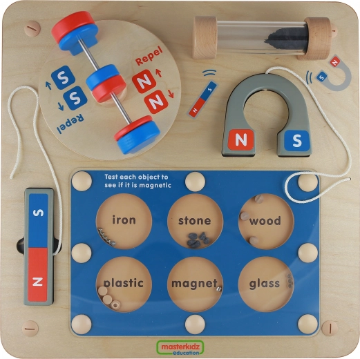 Lehrreiche magnetische Wandtafel MASTERKIDZ – Montessori-Panel