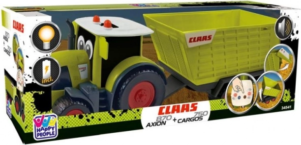 Traktor Claas mit Anhänger