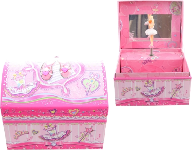 Rotierende Ballerina und Melodie