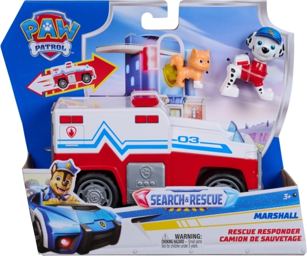 Paw Patrol Rettungsfahrzeug Marshall mit Figuren