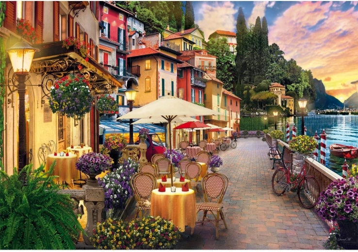 Puzzle Am Comer See 500 Teile