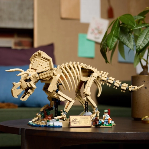 Sockel, Namensschild und Sammler-Extras aus Jurassic Park