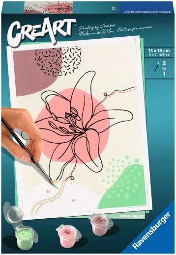 CreArt Blumenlinien 23542