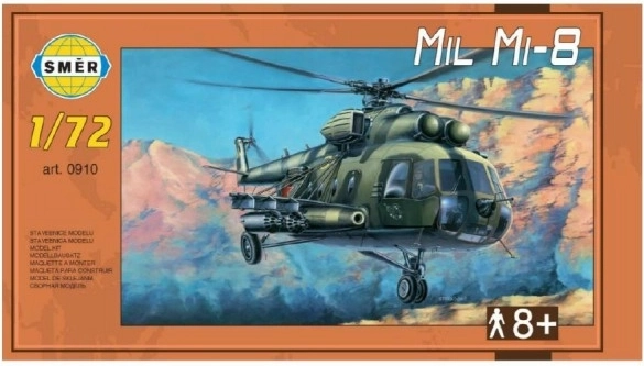 Kunststoffmodell des Hubschraubers Mil Mi‑8 1:72