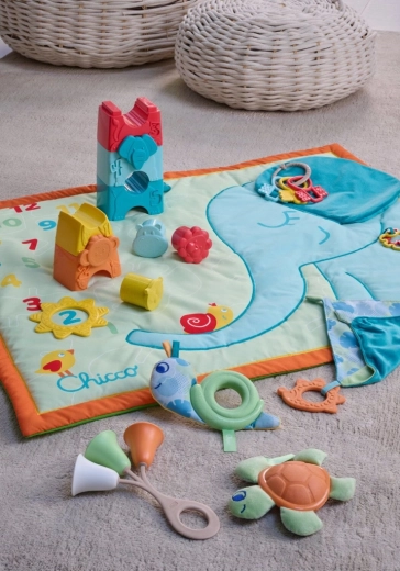 Sensorische Spielzeuge zur Förderung