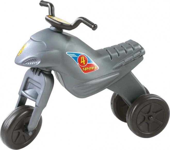 Dreirad-Rutscher Super Bike maxi silber 48 cm