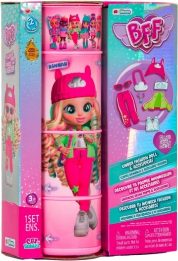 Puppe Cry Babies BFF Hannah 20 cm
